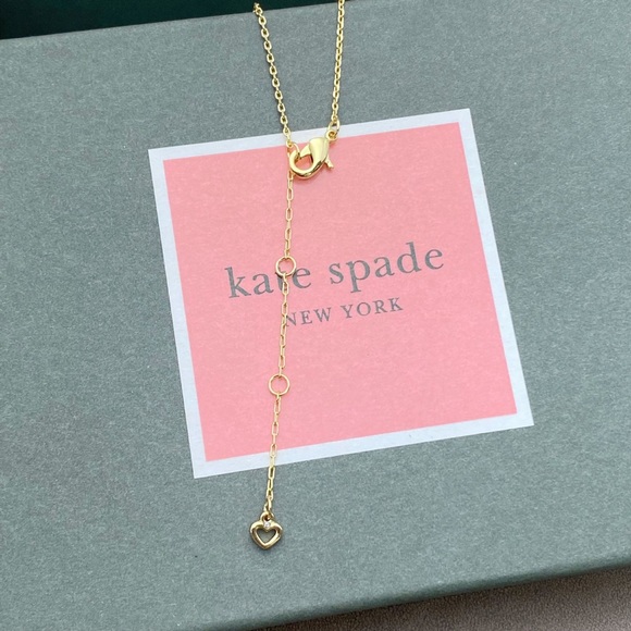 Kate Spade Gold Necklace with Colorful Charms - Picture 4 of 5